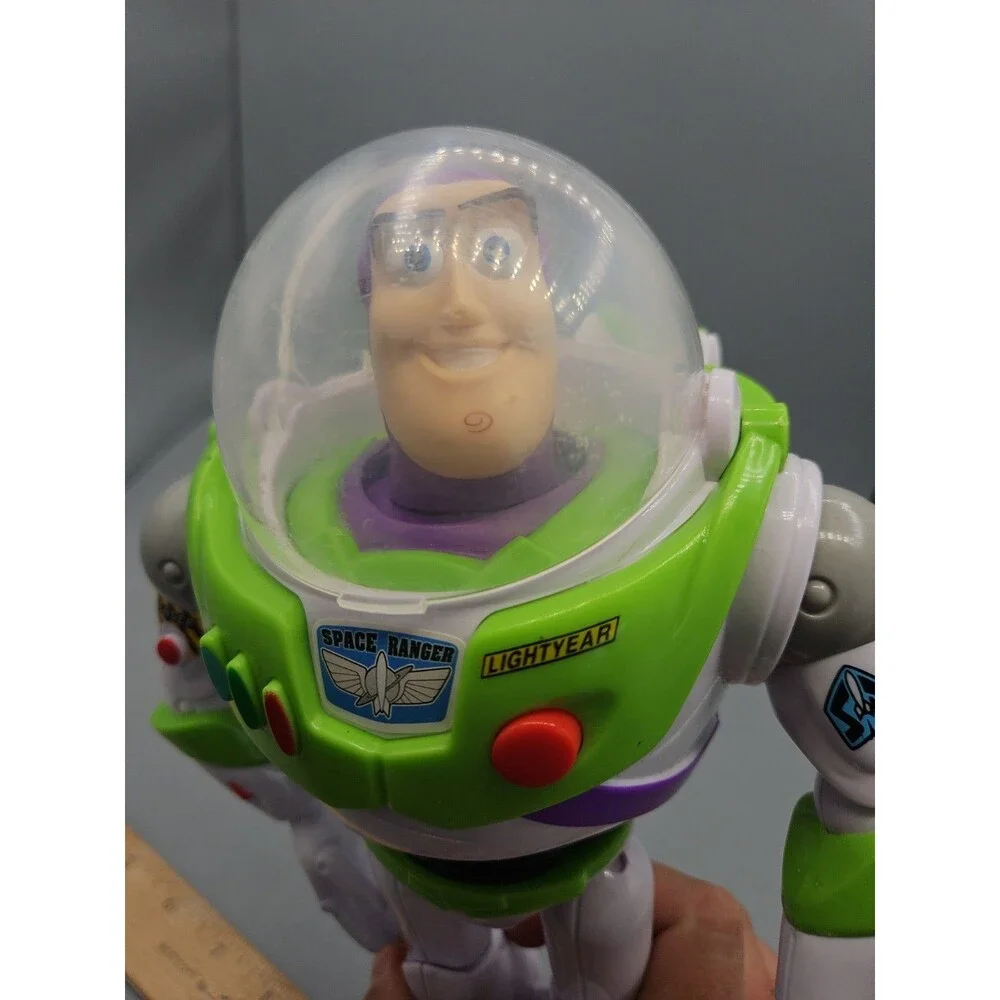 Disney Pixar Buzz Lightyear Toy Story Posable Talking 10 in Action Figure